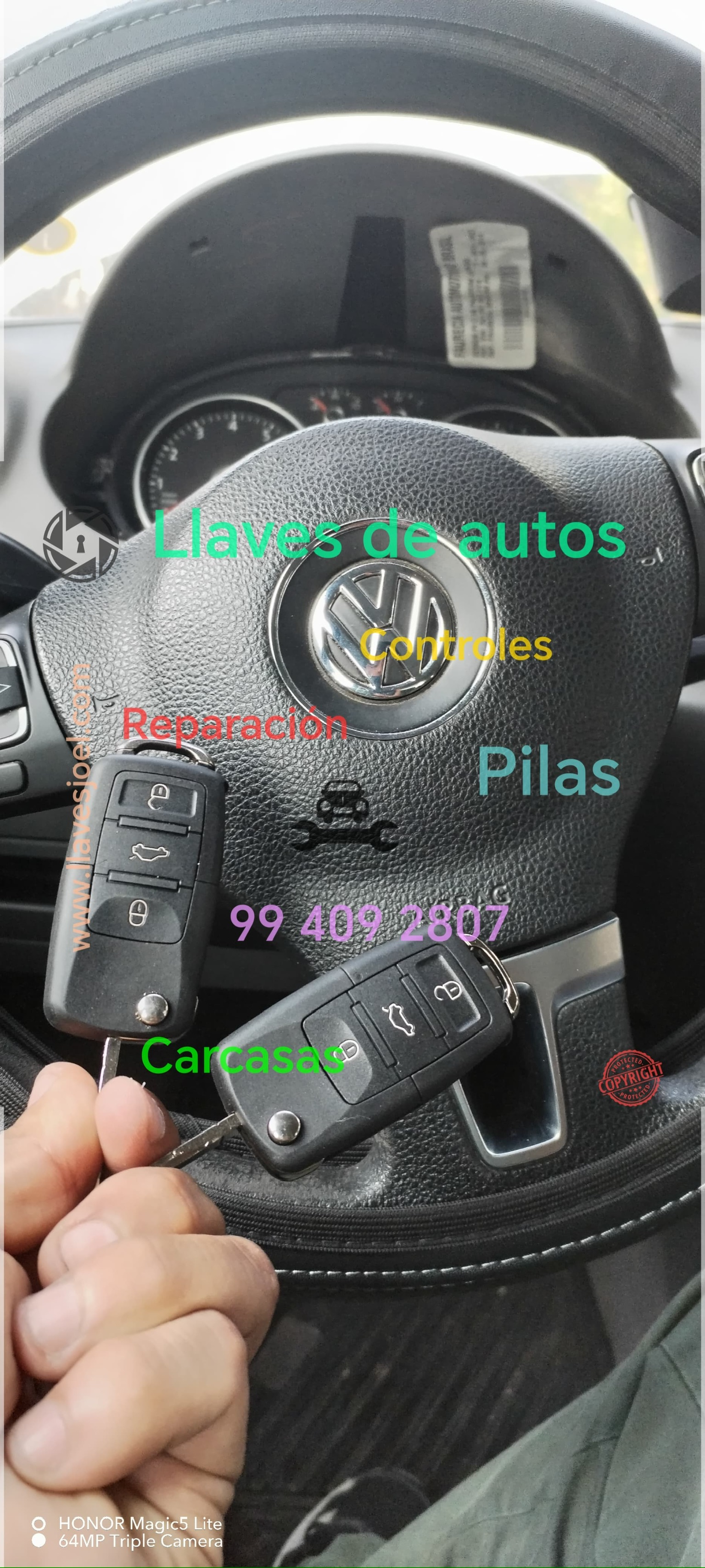 llaves con chip